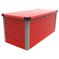Trimetals Small Patio Storage Box – Red